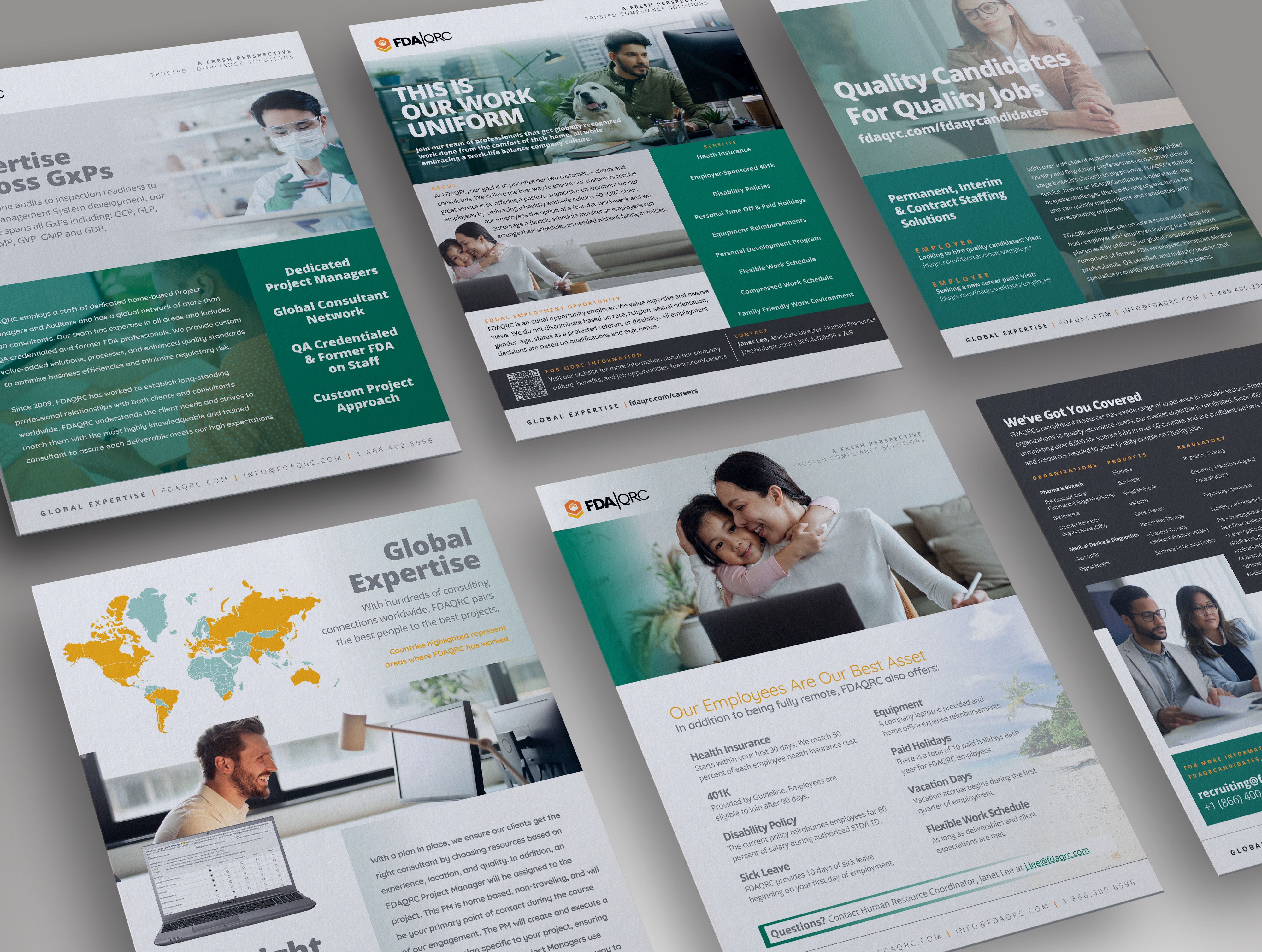 multiple flyers